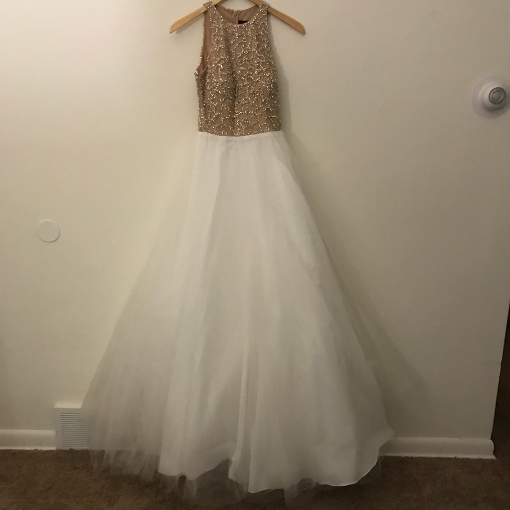 Glamour by Terani Beaded Bodice Ball Gown